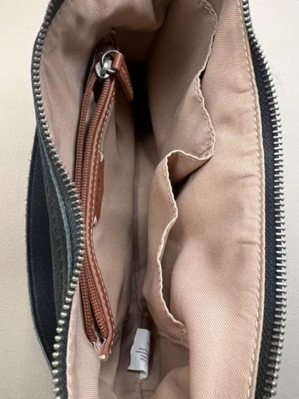 The Sak Jasmine Pebbled Black Leather Hobo Bag